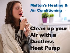 Control indoor air quality with ductless
