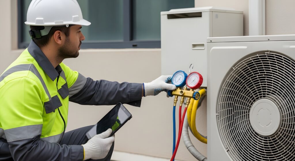 Commercial heating maintenance services