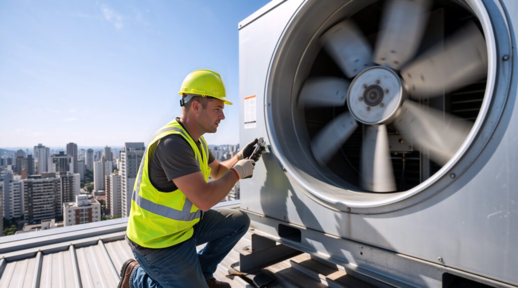 Commercial heating maintenance services